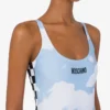 Maillot de bain une pièce Clouds and Check