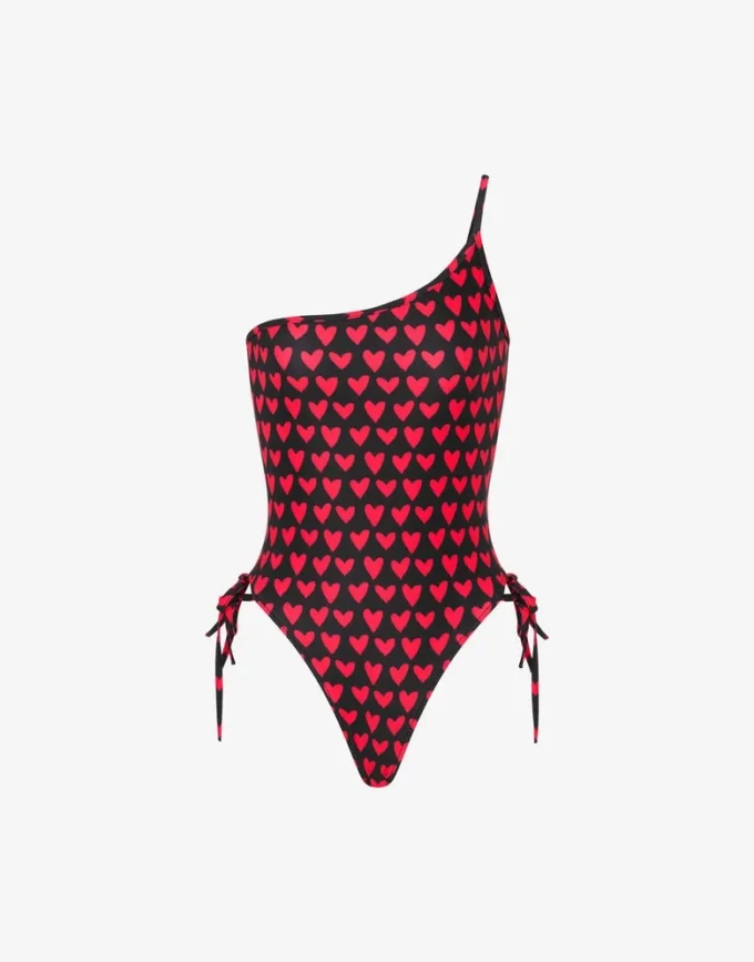 Maillot de bain une pièce en lycra imprimé