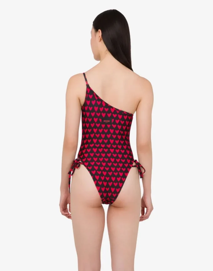 Maillot de bain une pièce en lycra imprimé