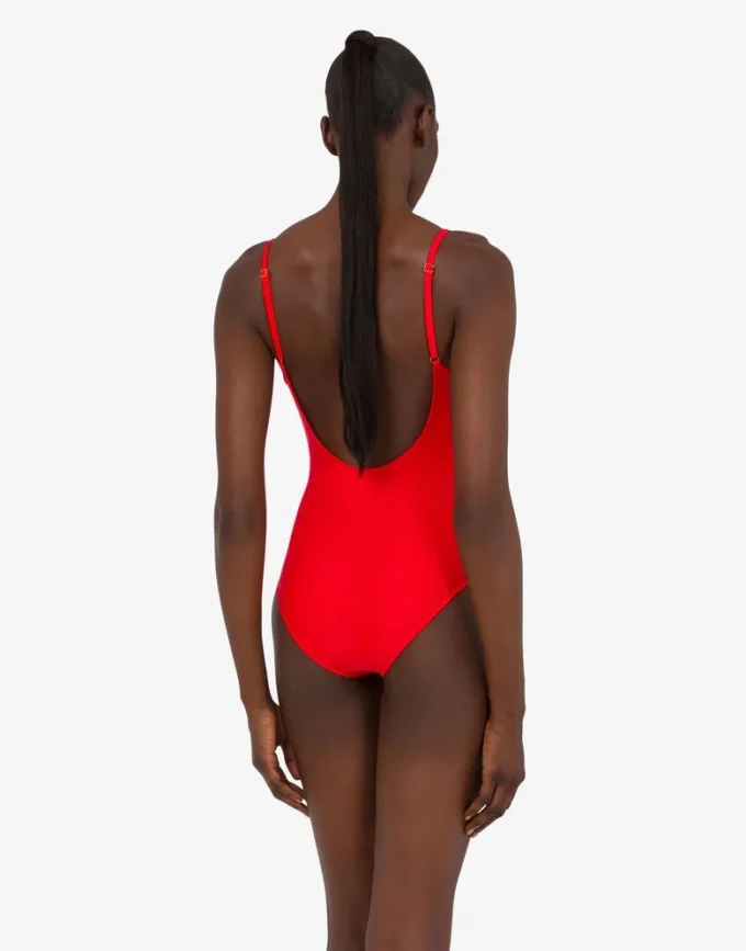 Maillot de bain une pièce en lycra imprimé