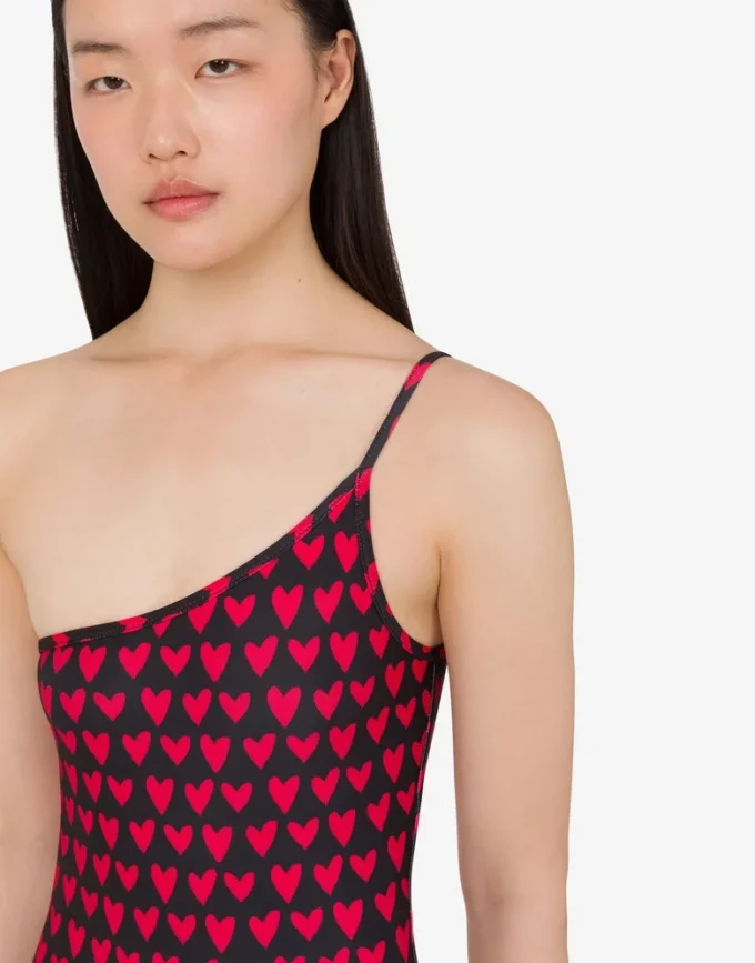 Maillot de bain une pièce en lycra imprimé