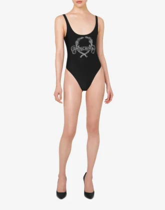 Maillot de bain une pièce Logo Laurel Crown