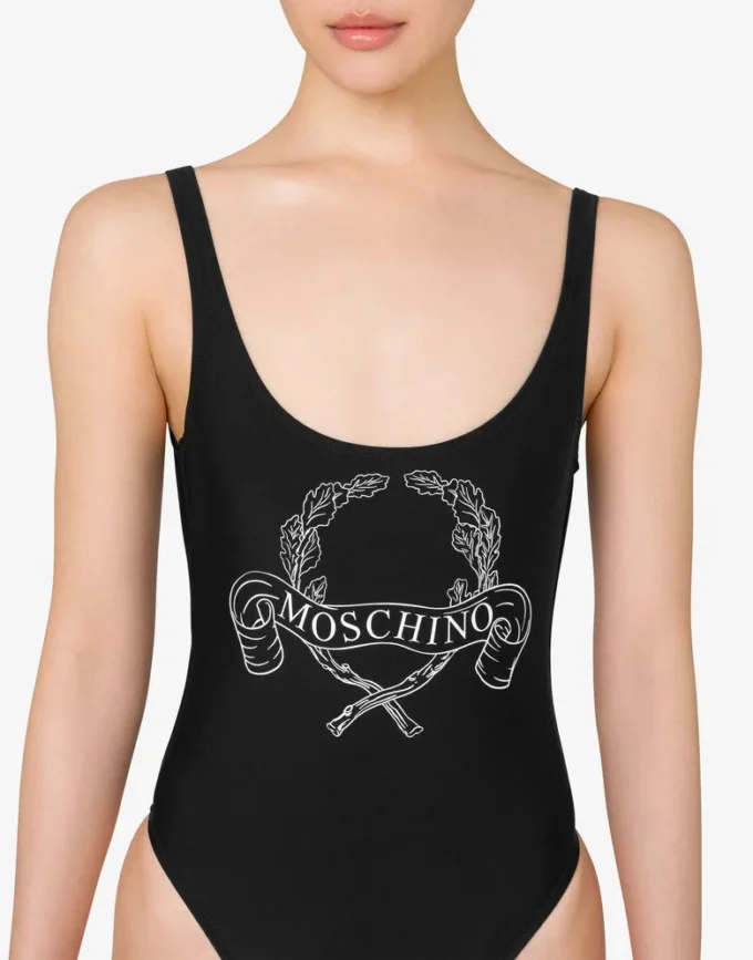 Maillot de bain une pièce Logo Laurel Crown