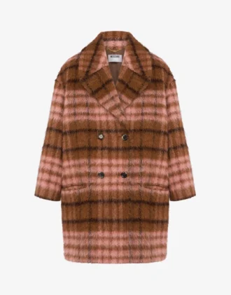 Manteau oversize en tissu doux