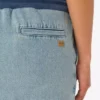Mini-jupe en denim de coton Mini-jupe en denim de coton