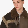 Mélange de peau de mouton et de shearling Mélange de peau de mouton et de shearling