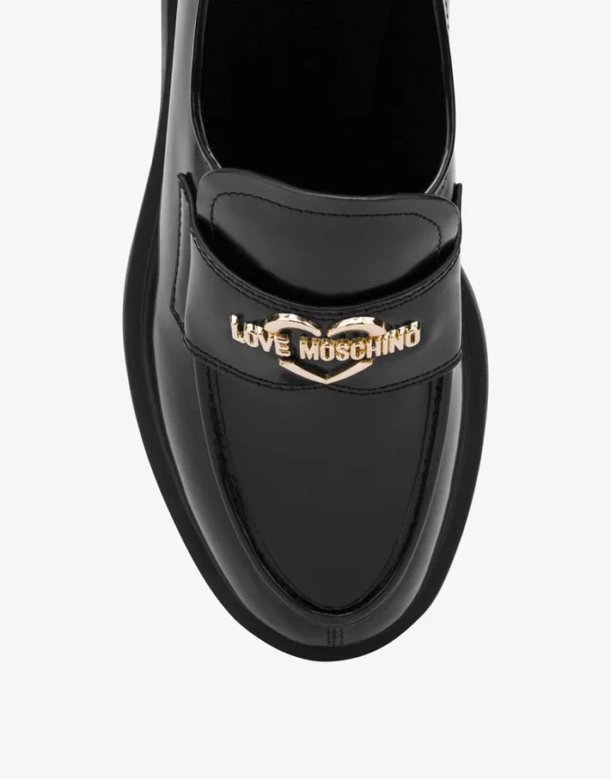 Mocassins en cuir de veau abrasif City Love