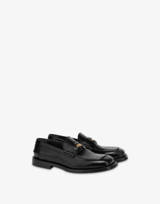 Mocassins en cuir de veau brossé