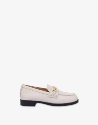 Mocassins universitaires en cuir de veau