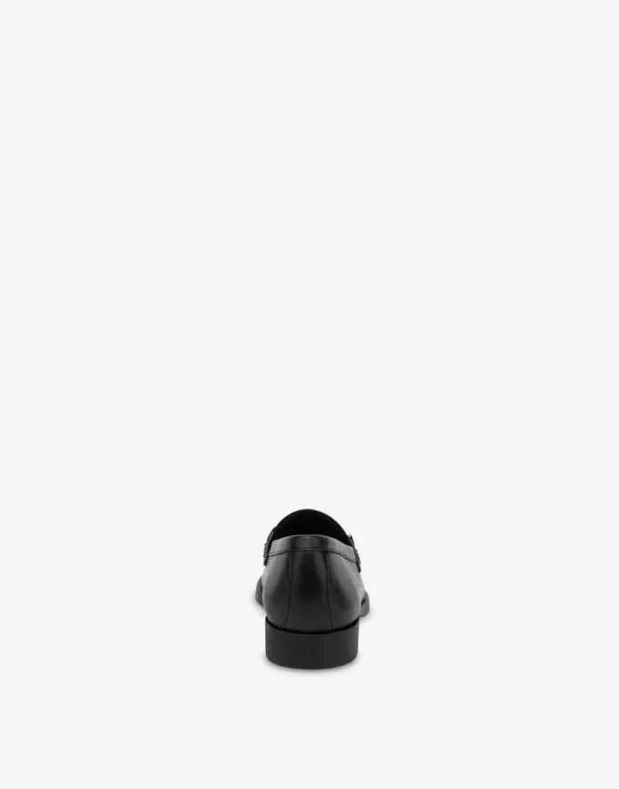 Mocassins universitaires en cuir de veau