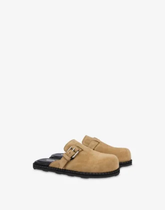 Mules en daim