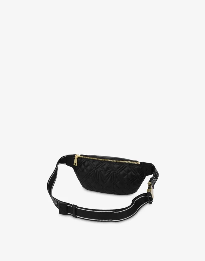 Nouveau sac banane matelassé brillant Nouveau sac banane matelassé brillant