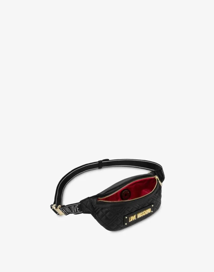 Nouveau sac banane matelassé brillant Nouveau sac banane matelassé brillant
