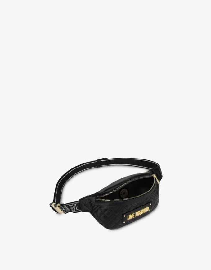 Nouveau sac banane matelassé brillant Nouveau sac banane matelassé brillant
