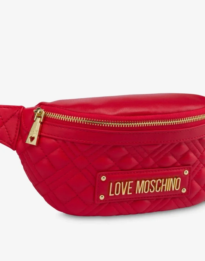 Nouveau sac banane matelassé brillant Nouveau sac banane matelassé brillant