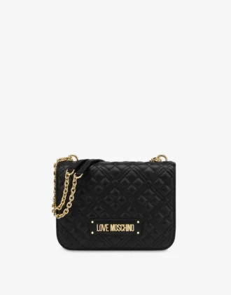 Sac à bandoulière matelassé brillant