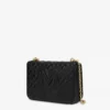 Sac à bandoulière matelassé brillant