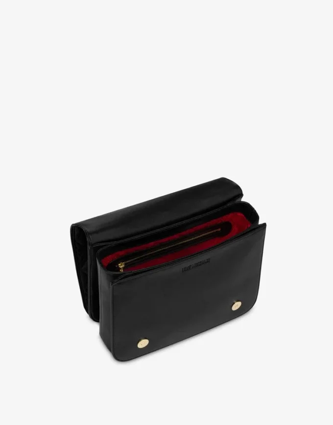 Sac à bandoulière matelassé brillant