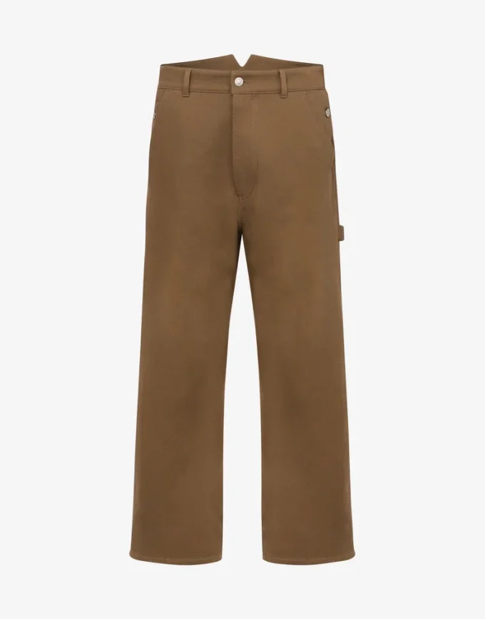 Pantalon double tricotine de coton Pantalon double tricotine de coton