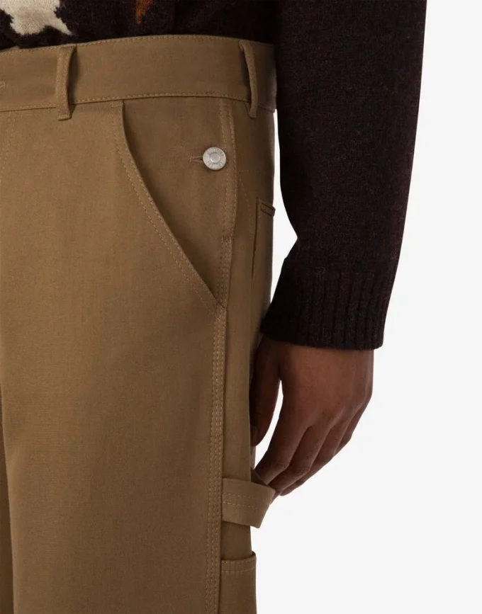 Pantalon double tricotine de coton Pantalon double tricotine de coton