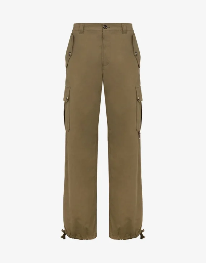 Pantalon en coton diagonal Pantalon en coton diagonal