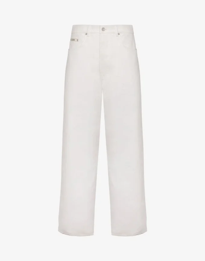 Pantalon en coton shantung Pantalon en coton shantung