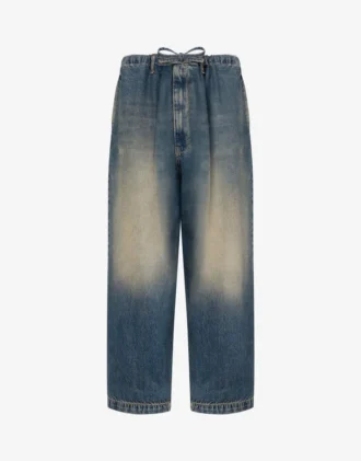 Pantalon en denim de coton