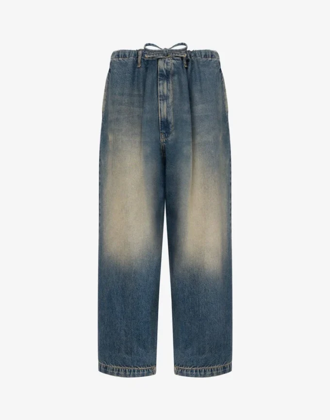 Pantalon en denim de coton Pantalon en denim de coton