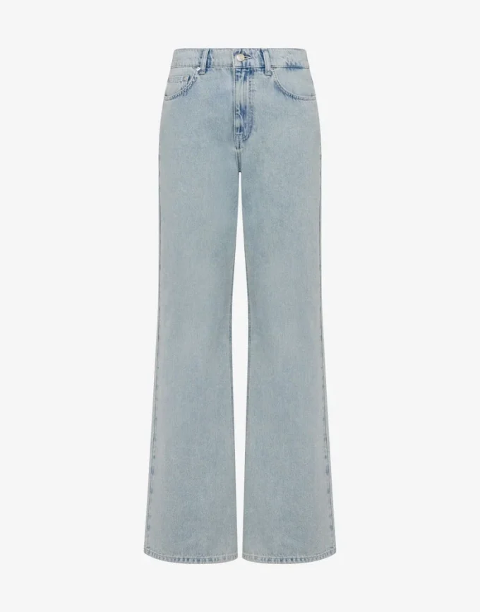 Pantalon en denim de coton Pantalon en denim de coton