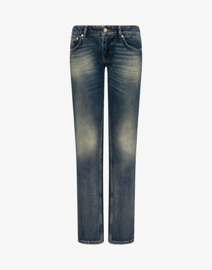 Pantalon en denim de coton Pantalon en denim de coton