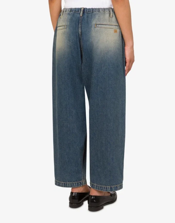 Pantalon en denim de coton Pantalon en denim de coton