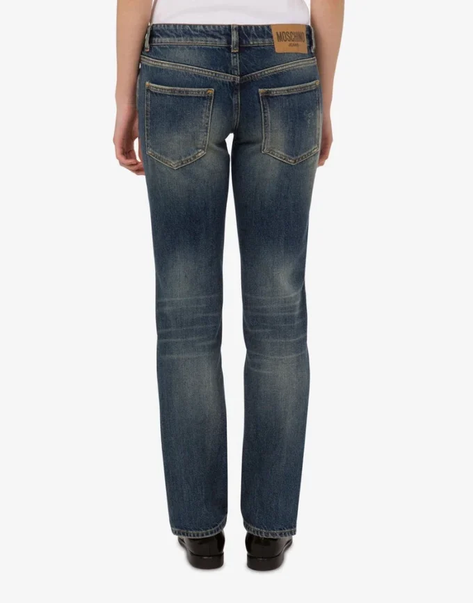 Pantalon en denim de coton Pantalon en denim de coton