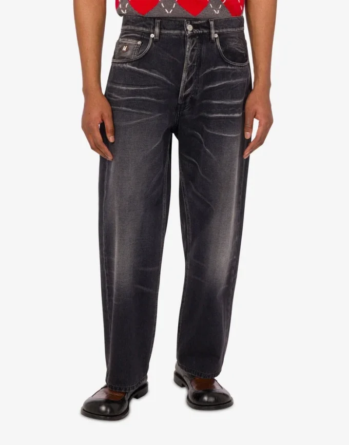 Pantalon en denim de coton Pantalon en denim de coton