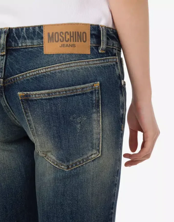 Pantalon en denim de coton Pantalon en denim de coton