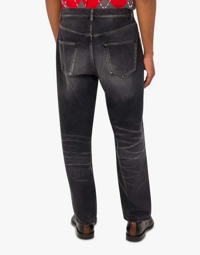 Pantalon en denim de coton Pantalon en denim de coton