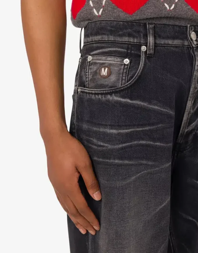 Pantalon en denim de coton Pantalon en denim de coton