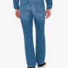 Pantalon en denim de coton bleu Pantalon en denim de coton bleu
