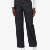 Pantalon en denim de coton bleu Pantalon en denim de coton bleu