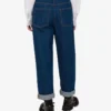 Pantalon en denim de coton bleu
