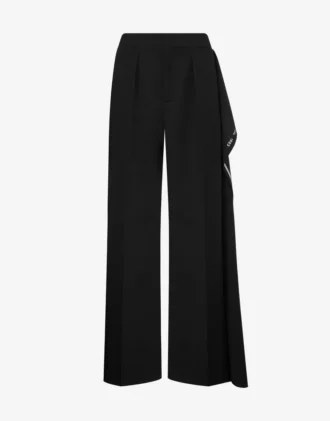 Pantalon en flanelle de laine