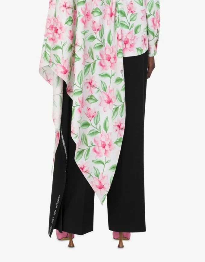 Pantalon en flanelle de laine