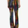 Pantalon en jersey stretch imprimé