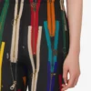 Pantalon en jersey stretch imprimé