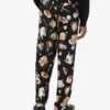 Pantalon en satin imprimé Pantalon en satin imprimé