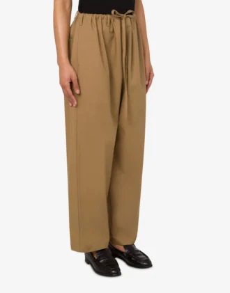 Pantalon en sergé de coton