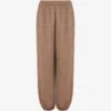 Pantalon en tissu mélangé de laine extensible Pantalon en tissu mélangé de laine extensible