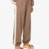 Pantalon en tissu mélangé de laine extensible Pantalon en tissu mélangé de laine extensible