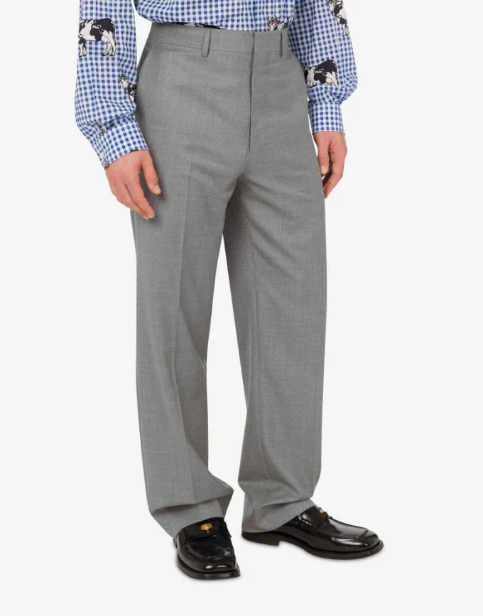 Pantalon en toile de laine Pantalon en toile de laine