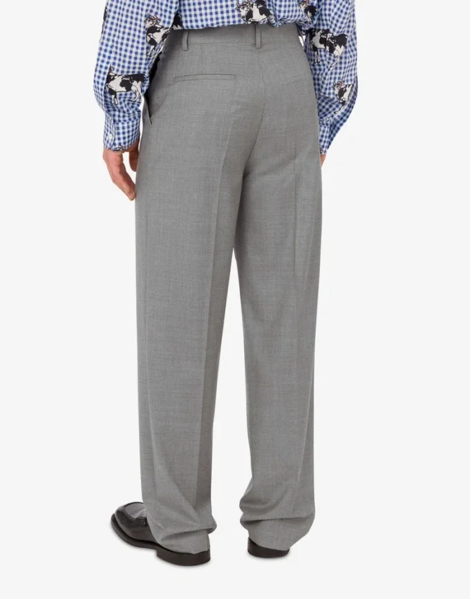 Pantalon en toile de laine Pantalon en toile de laine