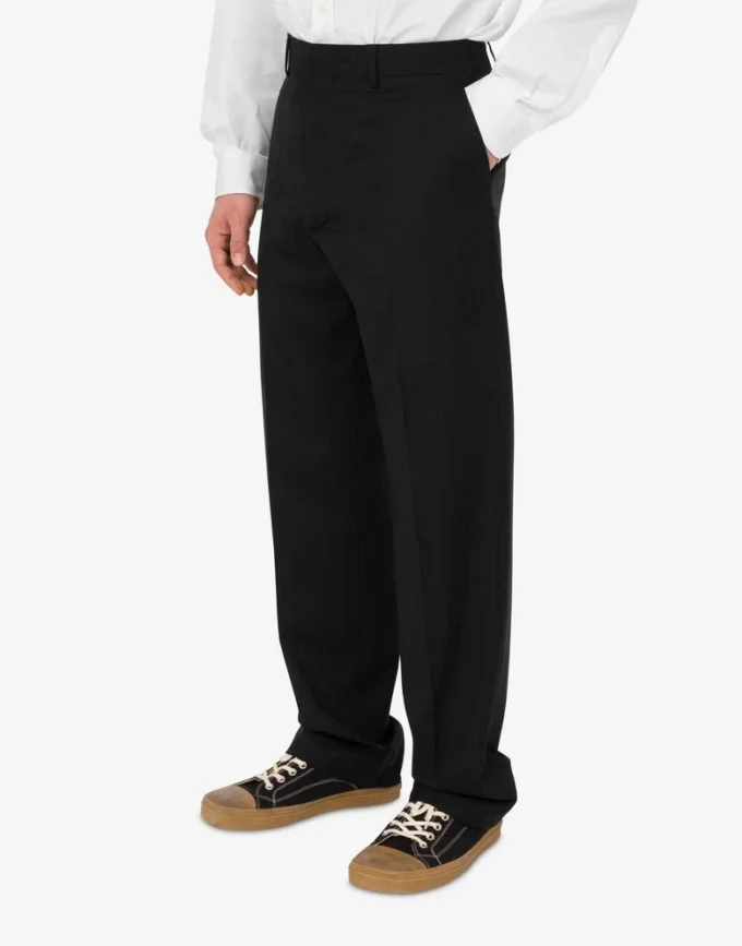 Pantalon en toile de laine Pantalon en toile de laine